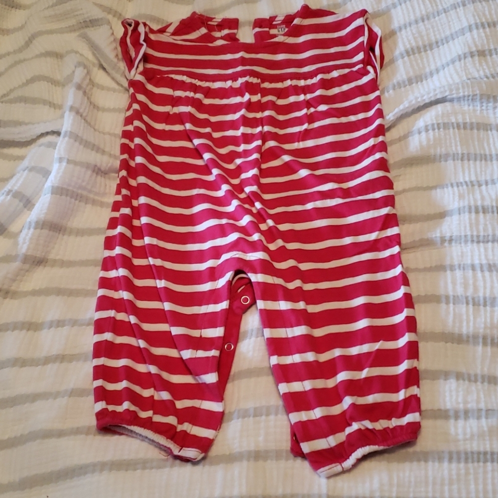 Baby gap striped romper